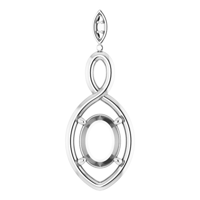 Infinity-Inspired Pendant