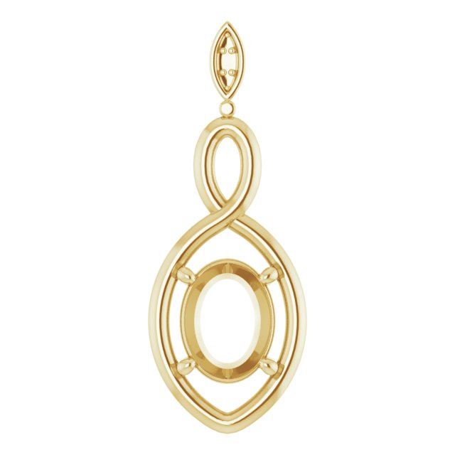 Infinity-Inspired Pendant
