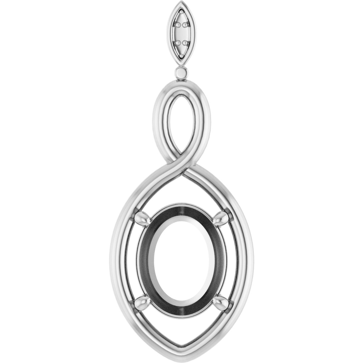 Infinity-Inspired Pendant
