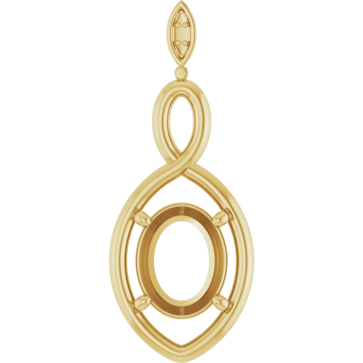 Infinity-Inspired Pendant