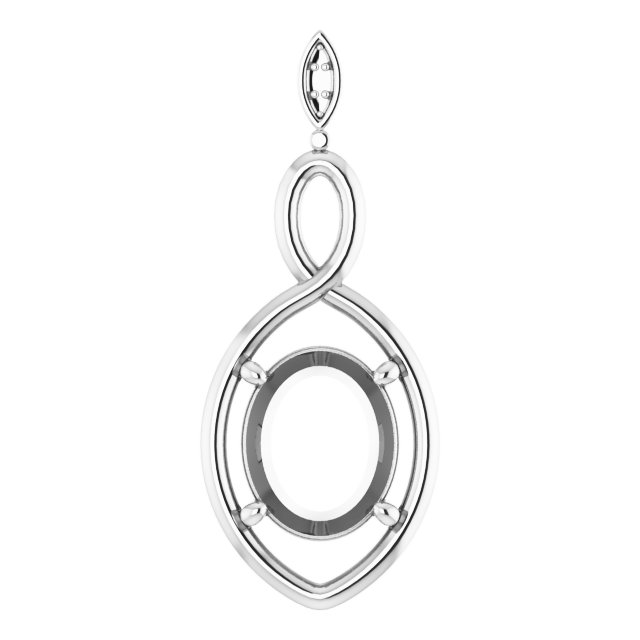 Infinity-Inspired Pendant