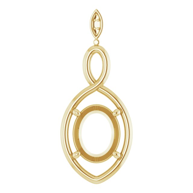 Infinity-Inspired Pendant