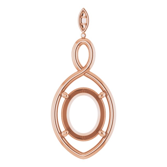 Infinity-Inspired Pendant