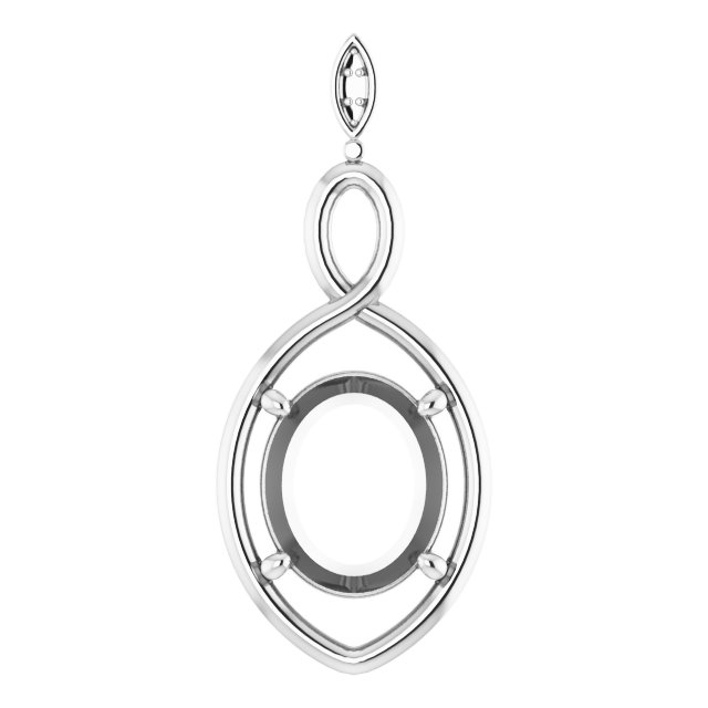 Infinity-Inspired Pendant