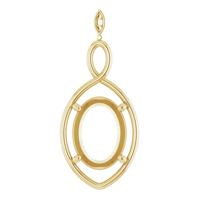 Infinity-Inspired Pendant