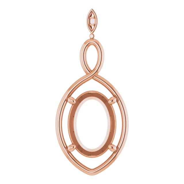 Infinity-Inspired Pendant