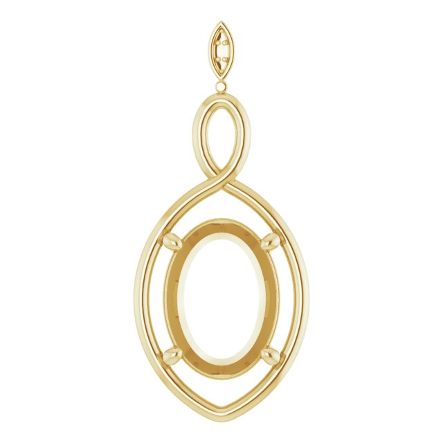 Infinity-Inspired Pendant