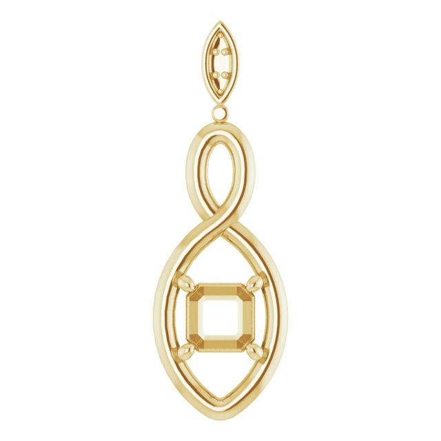 Infinity-Inspired Pendant