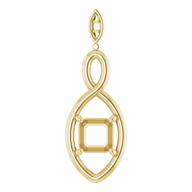 Infinity-Inspired Pendant
