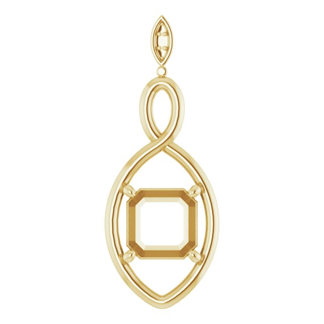 Infinity-Inspired Pendant