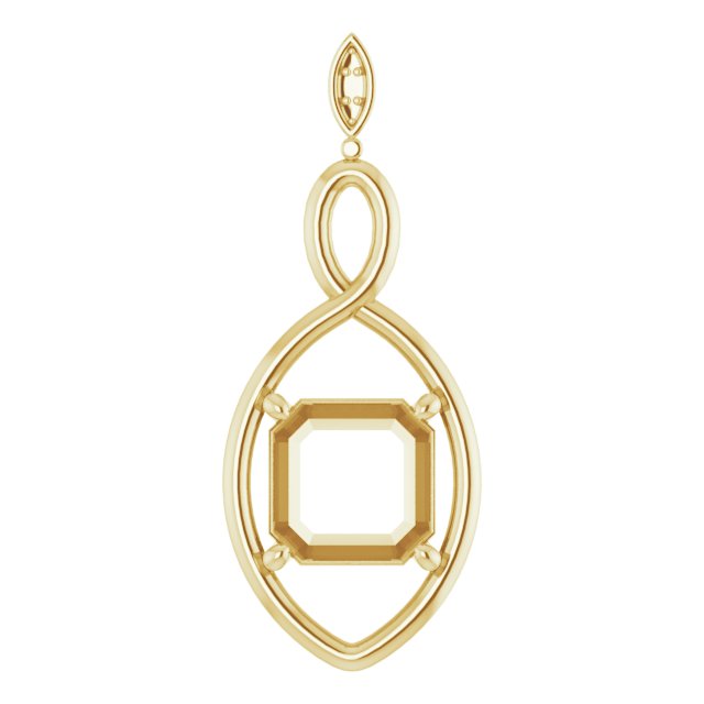 Infinity-Inspired Pendant