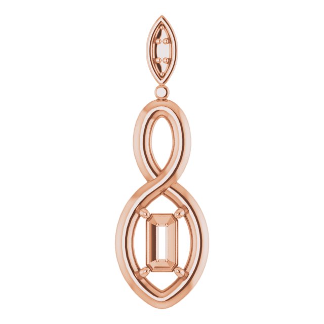 Infinity-Inspired Pendant