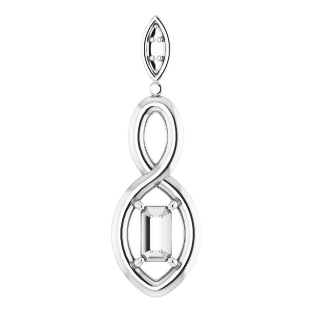 Infinity-Inspired Pendant