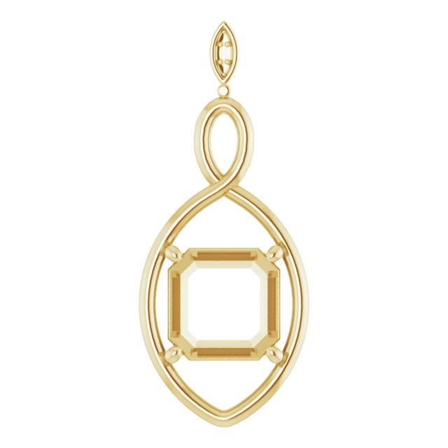 Infinity-Inspired Pendant