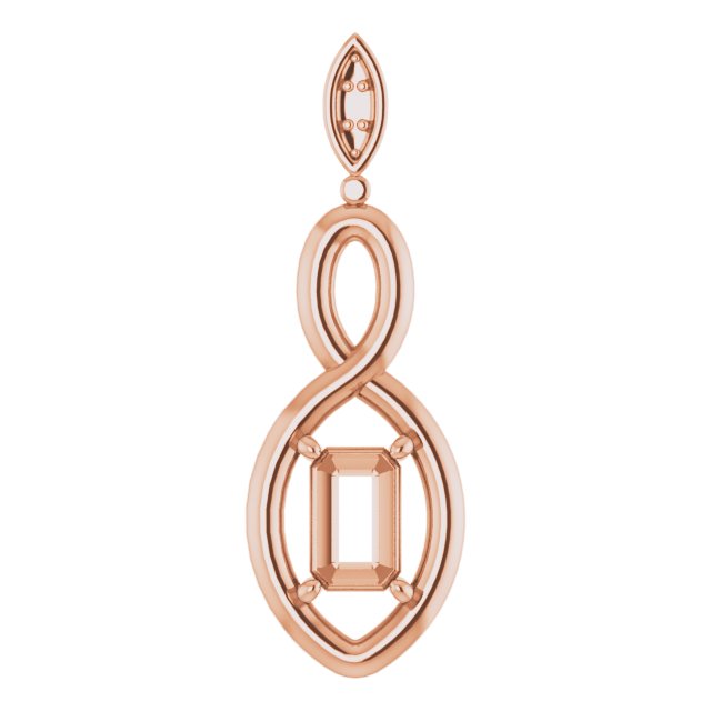 Infinity-Inspired Pendant