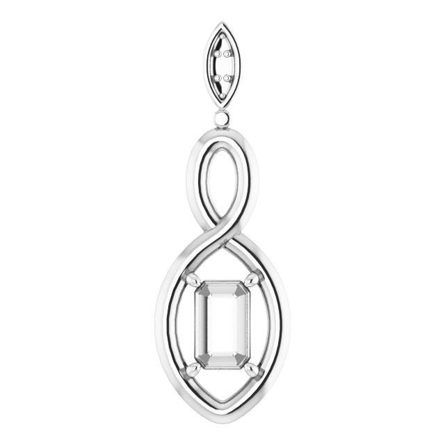 Infinity-Inspired Pendant