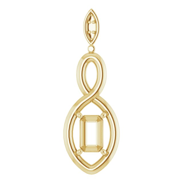 Infinity-Inspired Pendant