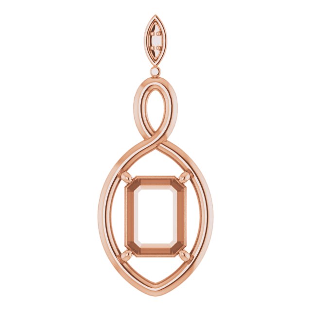 Infinity-Inspired Pendant
