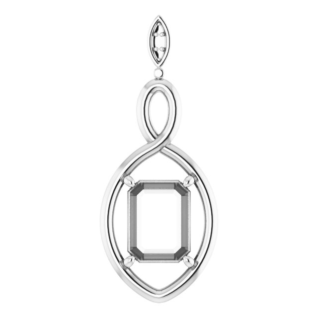 Infinity-Inspired Pendant