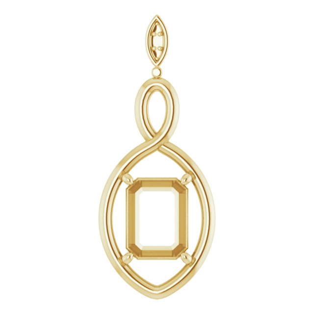 Infinity-Inspired Pendant