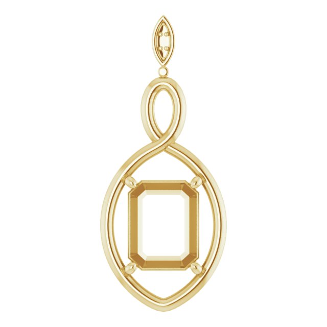 Infinity-Inspired Pendant