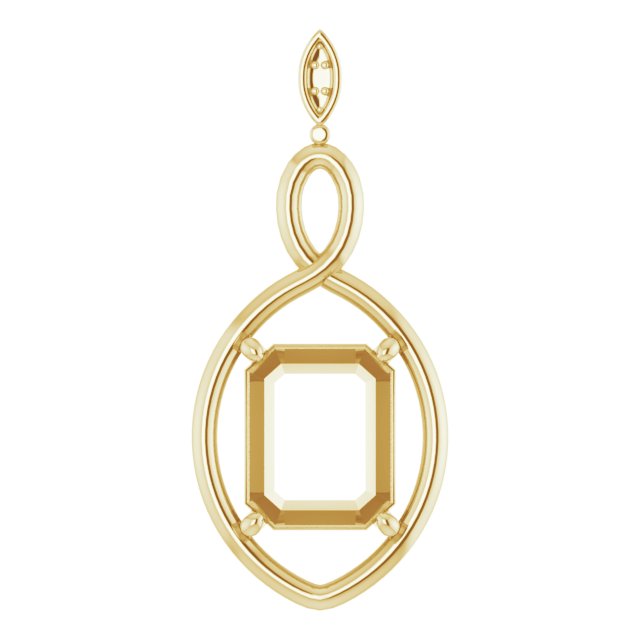 Infinity-Inspired Pendant