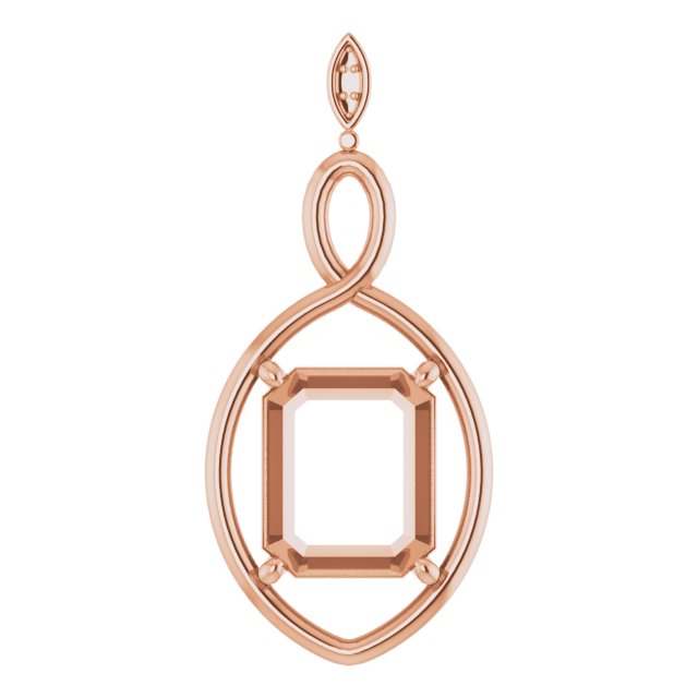 Infinity-Inspired Pendant