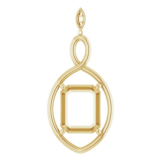 Infinity-Inspired Pendant