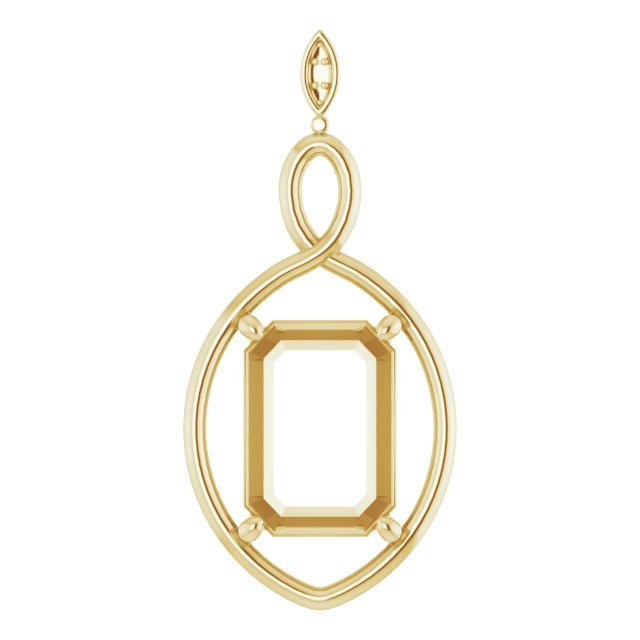 Infinity-Inspired Pendant