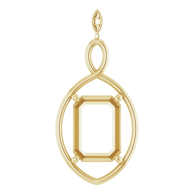 Infinity-Inspired Pendant