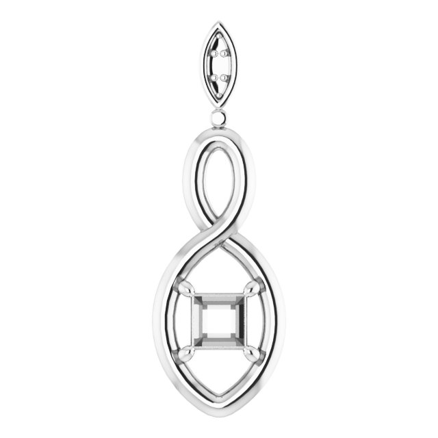 Infinity-Inspired Pendant