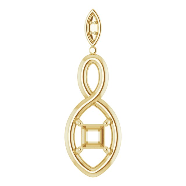 Infinity-Inspired Pendant