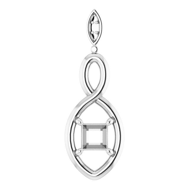 Infinity-Inspired Pendant