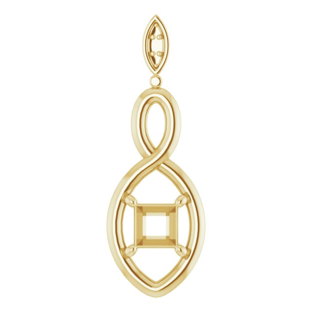Infinity-Inspired Pendant