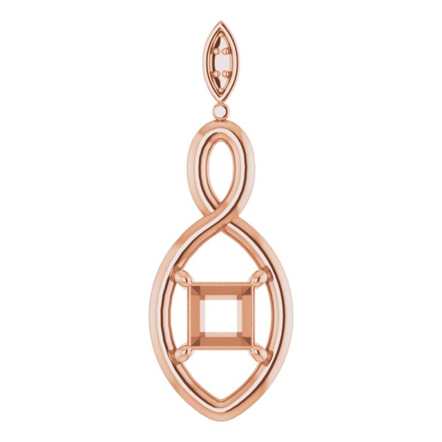 Infinity-Inspired Pendant