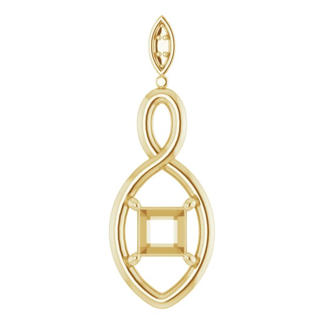 Infinity-Inspired Pendant