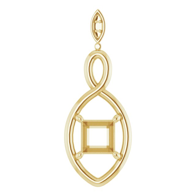 Infinity-Inspired Pendant