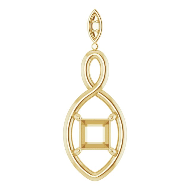 Infinity-Inspired Pendant