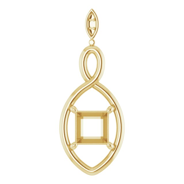 Infinity-Inspired Pendant