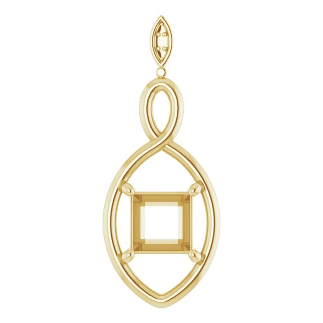 Infinity-Inspired Pendant