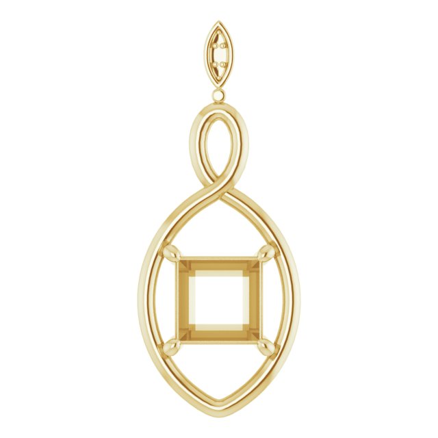 Infinity-Inspired Pendant