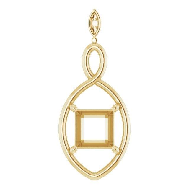 Infinity-Inspired Pendant