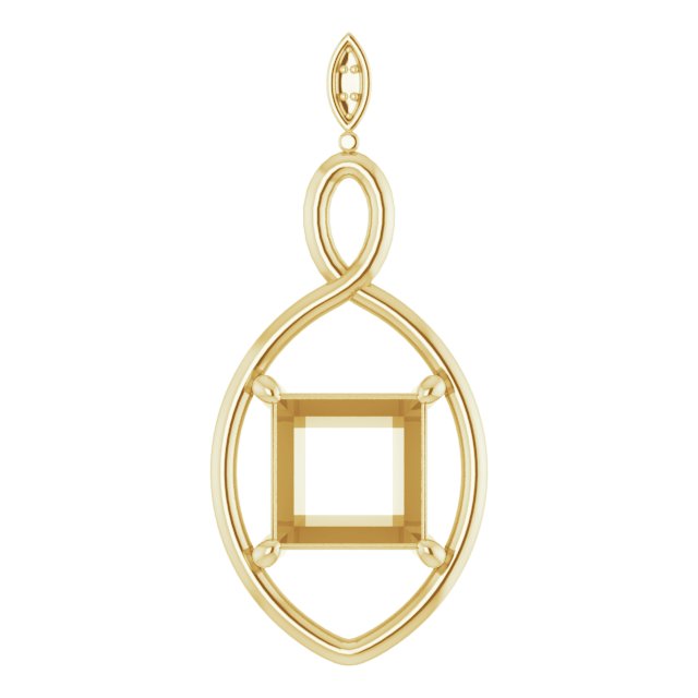 Infinity-Inspired Pendant
