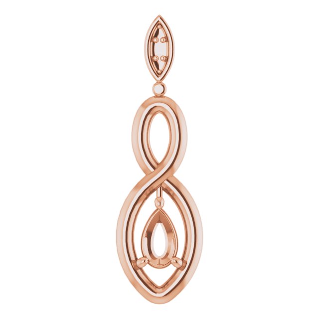 Infinity-Inspired Pendant