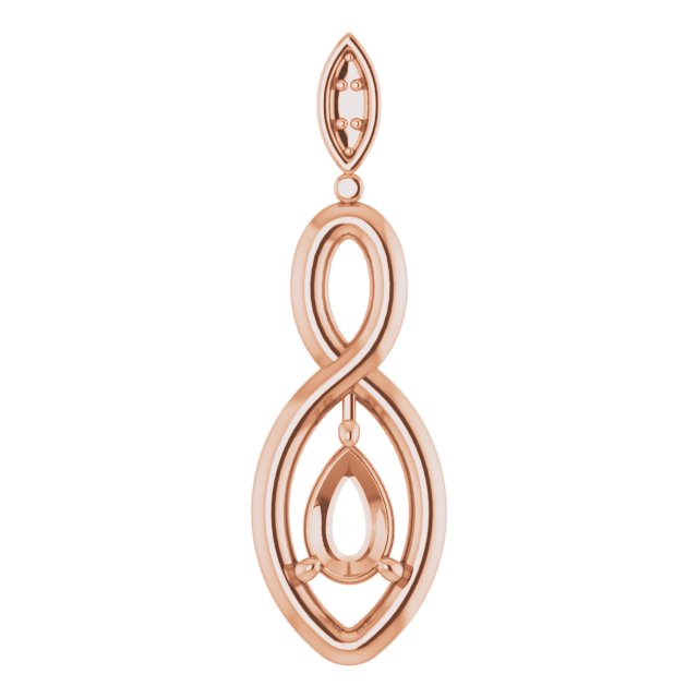 Infinity-Inspired Pendant