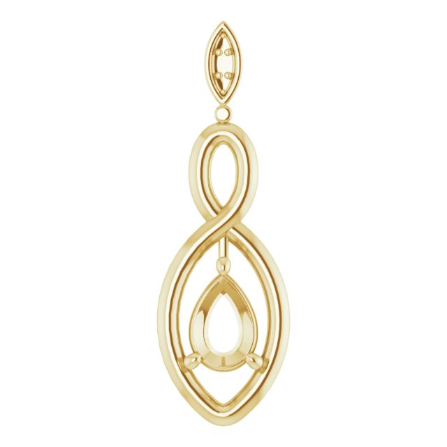 Infinity-Inspired Pendant