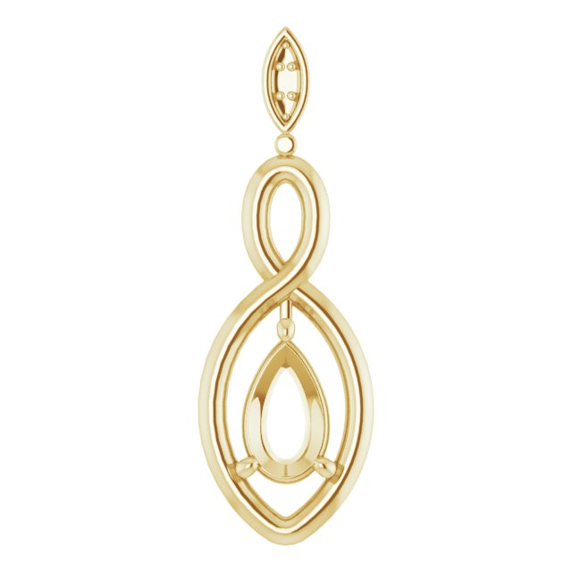 Infinity-Inspired Pendant