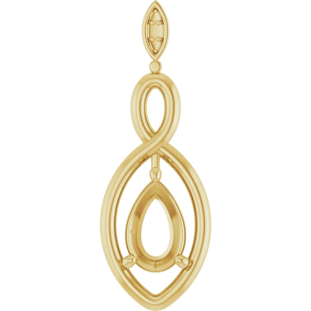 Infinity-Inspired Pendant