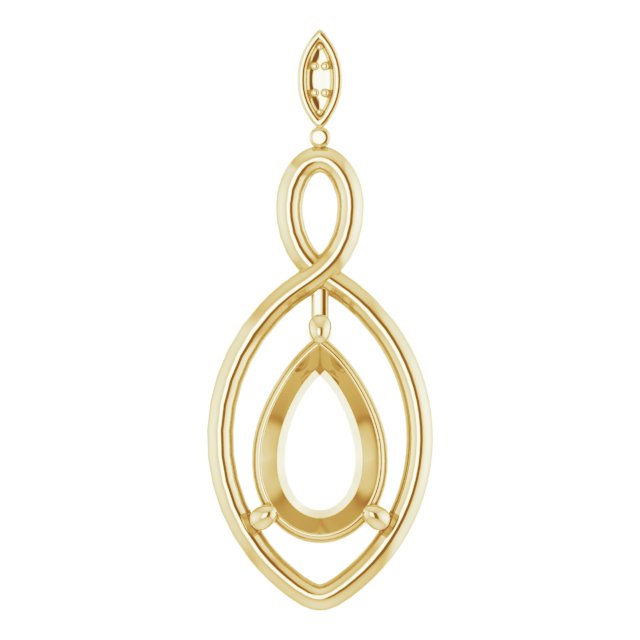 Infinity-Inspired Pendant