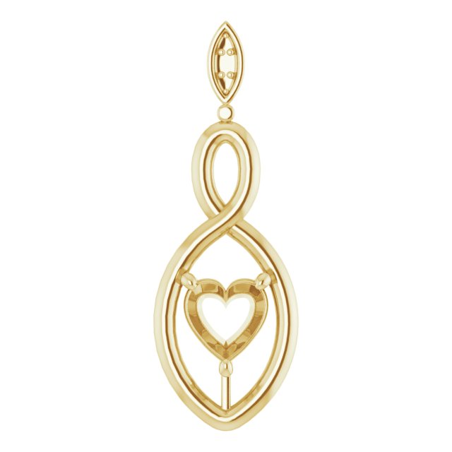 Infinity-Inspired Pendant